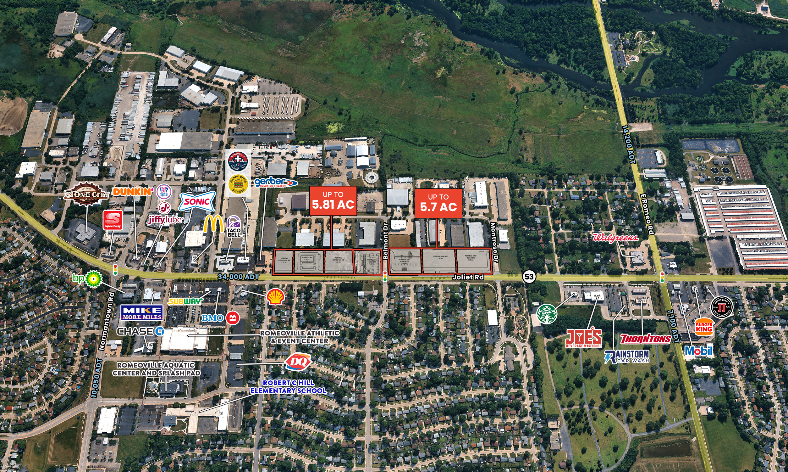 Route 53 & Belmont Drive (Romeoville, IL)